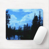 北メインのキャンプ場上の雲 マウスパッド (マウス)