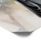 北モッキンバードアートプリントポスター ポスター (角)