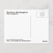 北モッキンバードハガキ ポストカード (裏面)