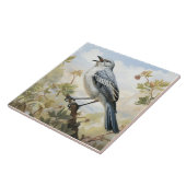 北モッキンバード歌鳥 タイル (側面)