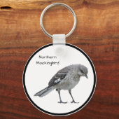 北モッキンバード キーホルダー (正面)