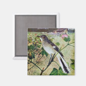 北モッキンバード マグネット (正面/裏面)