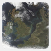 北ヨーロッパの衛星観測 スクエアシール (正面)