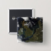 北ヨーロッパの衛星観測 缶バッジ (正面&裏面)