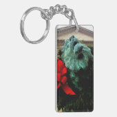 北ライオンのシカゴ美術研究所 キーホルダー (正面左)