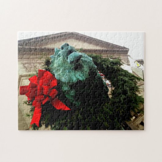 北ライオンのシカゴ美術研究所 ジグソーパズル (横)