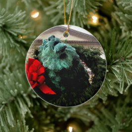 北ライオンのシカゴ美術研究所 セラミックオーナメント