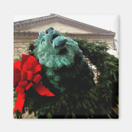 北ライオンのシカゴ美術研究所 マグネット