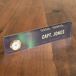 北ライトオーロラのBorealisの空を個人化して下さい デスクネームプレート