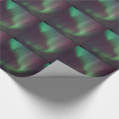 北ライトオーロラのBorealisの空を個人化して下さい ラッピングペーパー (角)