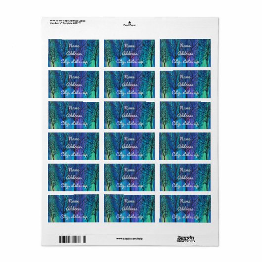 北ラユニークイト ラベル (フルシート)