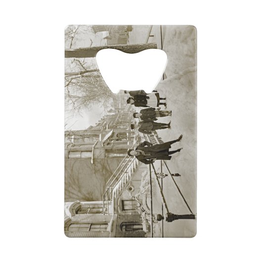 北リンカーンパークシカゴW. OF MENOMINEE 1890'S クレジットカード栓抜き (裏面)