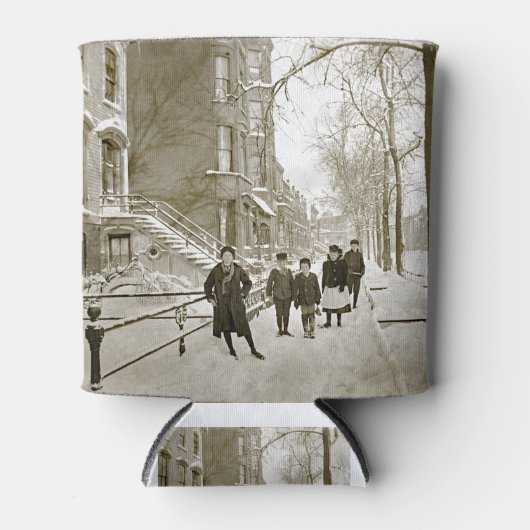 北リンカーンパークシカゴW. OF MENOMINEE 1890'S 缶クーラー (正面)