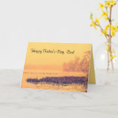 北レイクファーザーズデイカードにワイルドゲーゼ カード (黄色い花)