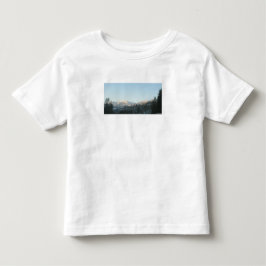 北ロッキー山脈の森林 トドラーTシャツ