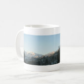 北ロッキー山脈の森 コーヒーマグカップ (正面左)