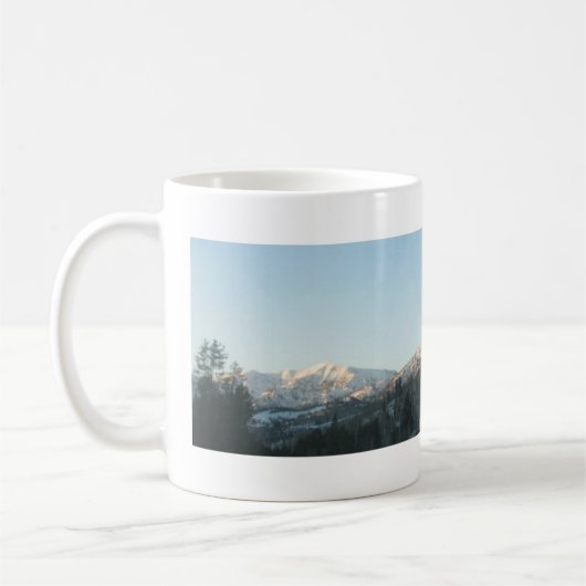 北ロッキー山脈の森 コーヒーマグカップ (左)