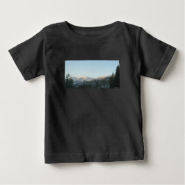 北ロッキー山脈の森 ベビーTシャツ
