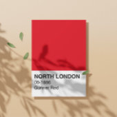 北ロンドンガンナーレッド – 全幅 ポスター