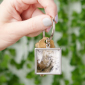 北中国の塵嵐 キーホルダー (手)