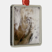 北中国の塵嵐 メタルオーナメント (右)