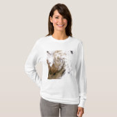 北中国の塵嵐 Tシャツ (正面フル)