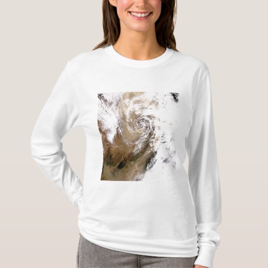 北中国の塵嵐 Tシャツ (正面)