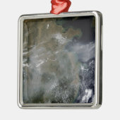 北中国平野の向こう メタルオーナメント (左)