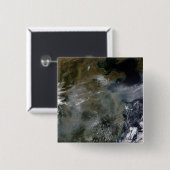 北中国平野の向こう 缶バッジ (正面&裏面)