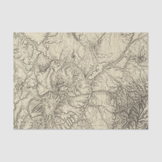 北中部のニューメキシコ 薄葉紙 (正面)