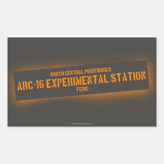 北中部のPositronics 長方形シール (正面)