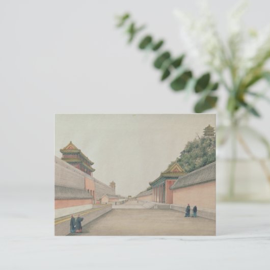 北京の皇居 ポストカード (スタンド正面)