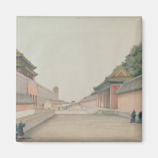 北京の皇居 マグネット (正面)