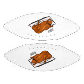 北京ダック漫画イラストレーション アメリカンフットボール (パネル)