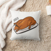 北京ダック漫画イラストレーション クッション (ブランケット)