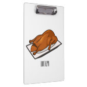 北京ダック漫画イラストレーション クリップボード (右)