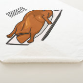 北京ダック漫画イラストレーション シェルパブランケット (3/4)