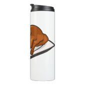 北京ダック漫画イラストレーション タンブラー (回転右)