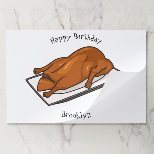 北京ダック漫画イラストレーション ペーパーパッド (折り畳み)