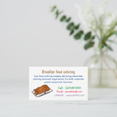 北京ダック漫画イラストレーション 名刺 (スタンド正面)