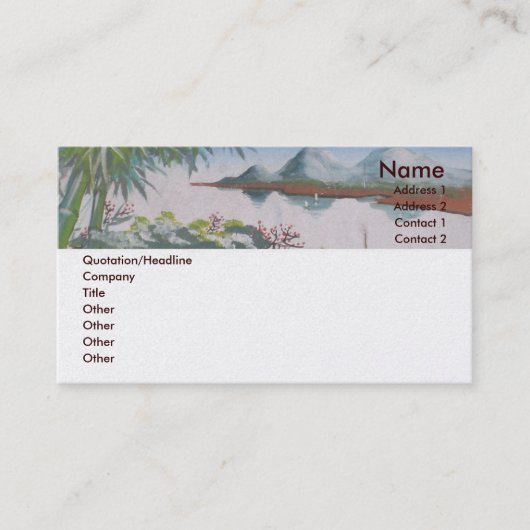 北京ビジネスカード 名刺 (正面)