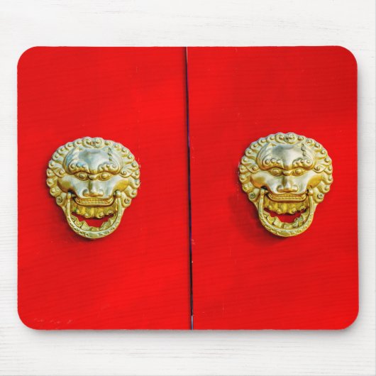 北京ユエフトン地区 マウスパッド (正面)