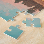 北京中国イラストレーショントラベルアートヴィンテージ ジグソーパズル (側面)