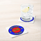 北京中国 スクエアペーパーコースター (インサイチュ)