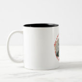 北京犬の知恵 - 平均的な犬 ツートーンマグカップ (左)