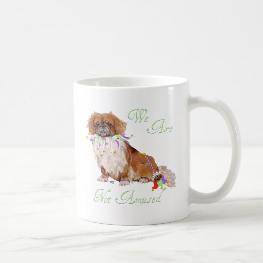 北京犬は不機嫌です コーヒーマグカップ (右)