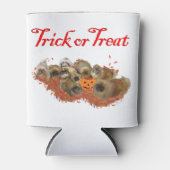 北京犬ハロウィン 缶クーラー (正面)