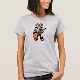 北京犬ロックスターハーフTシャツ Tシャツ