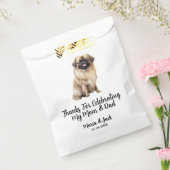 北京犬 フルカラー ペット ウェディング フェイバーバッグ (封をした状態)