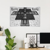 北京皇居の計画 ポスター (ホームオフィス)